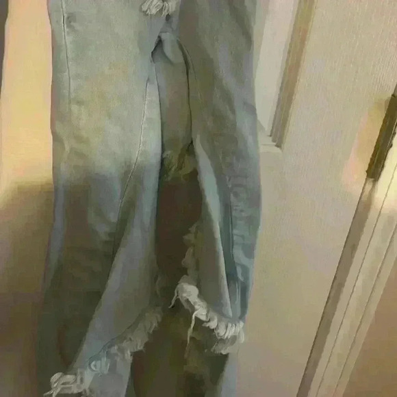 Purple Candy distressed Jeans XL - Picture 2 of 6